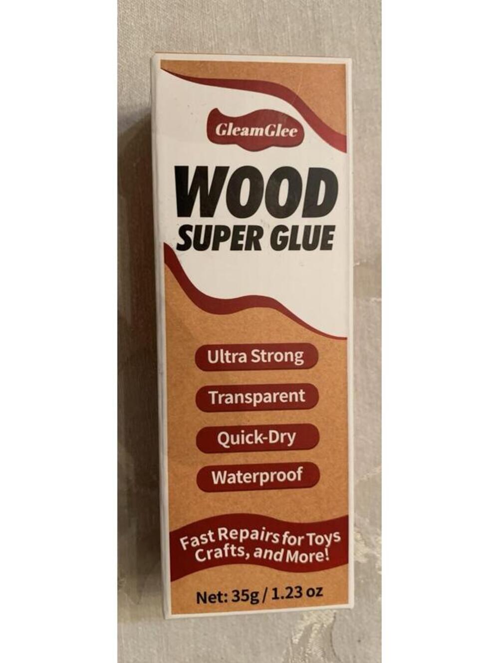 GleamGlee Wood Super Glue 1.23 oz
